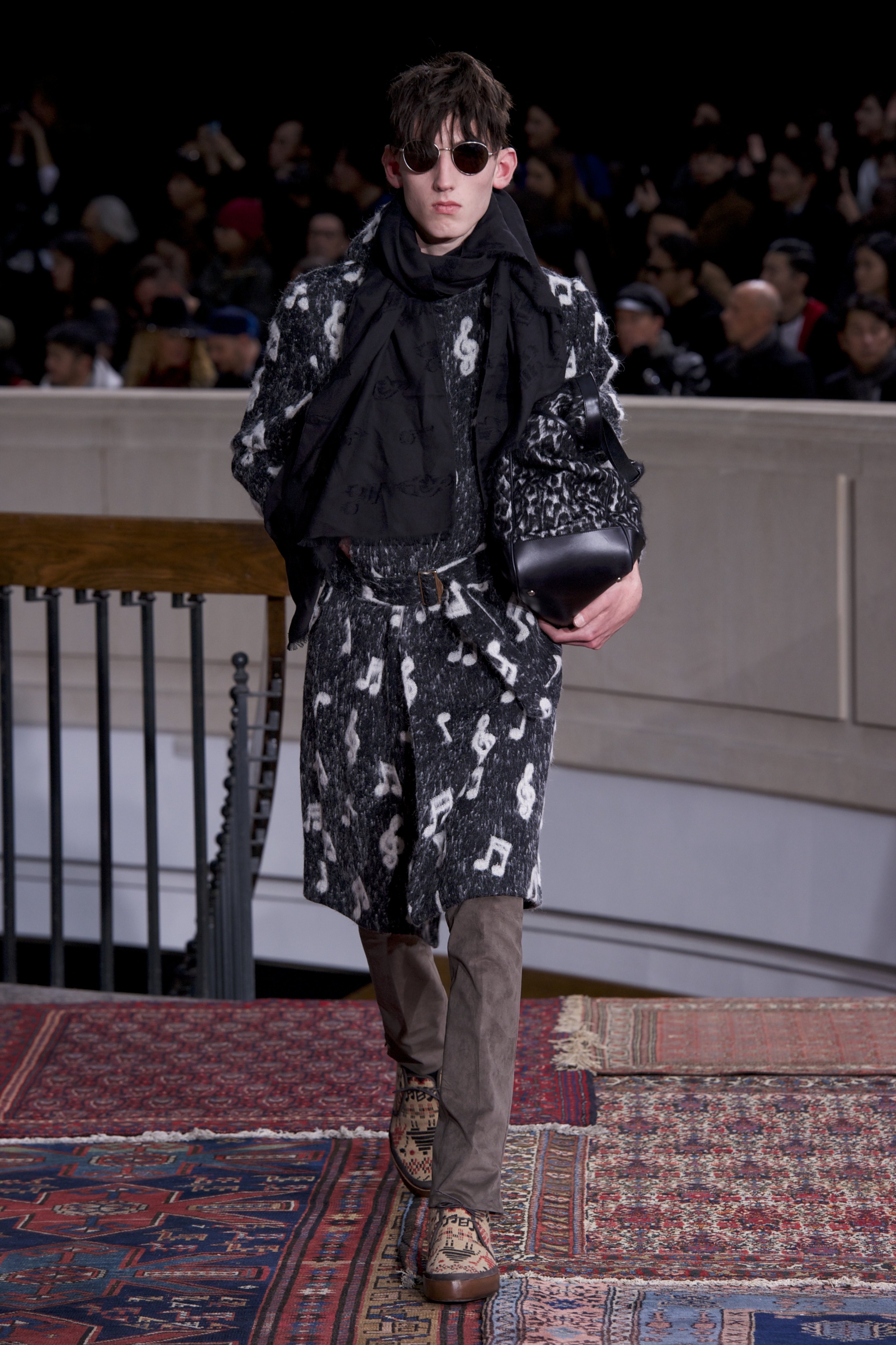 A7074/美品 秋冬 PAUL SMITH COLLECTION ポールスミス 羊革 ラムレザー